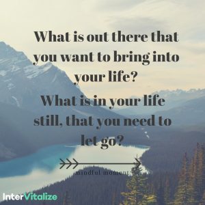 What do you need to let go